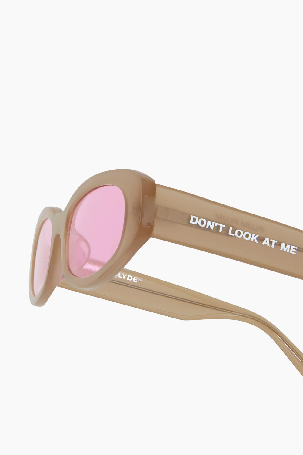 Bonnie Clyde Plum Plum Brown Sunglasses Pink Tint