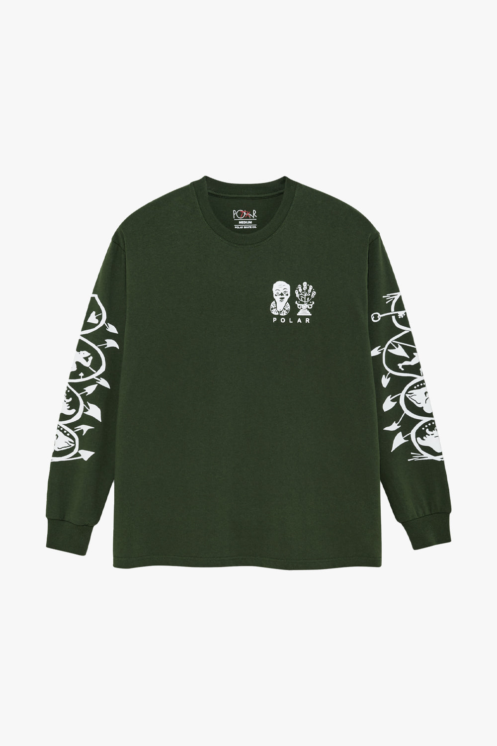 Polar Skate Co. Spiral Long Sleeve T-Shirt