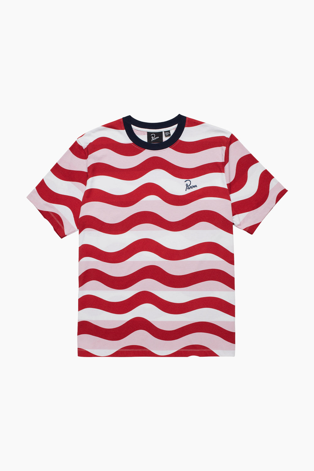 By Parra Striped Over Stripes Short Sleeve T-Shirt