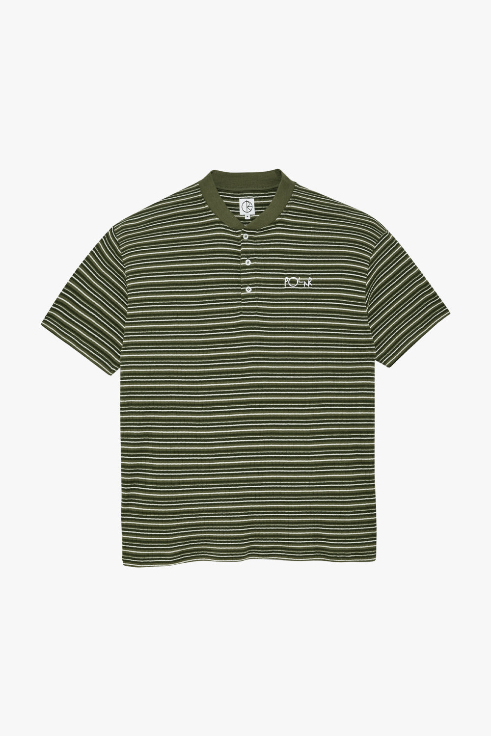 Polar Skate Co. Stripe Henley T-Shirt